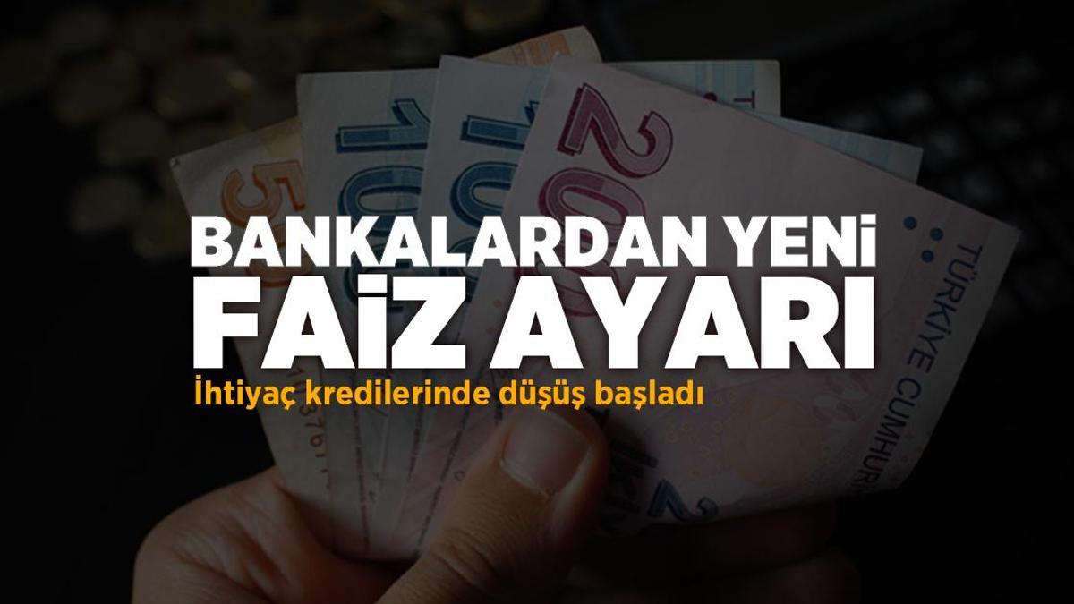 İhtiyaç kredisi çekecekler dikkat! Bankalardan yeni faiz düzenlemesi.