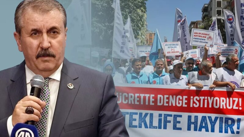 Mustafa Destici harekete geçti: İşte memurlar için hükümete sunduğu zam önerisi