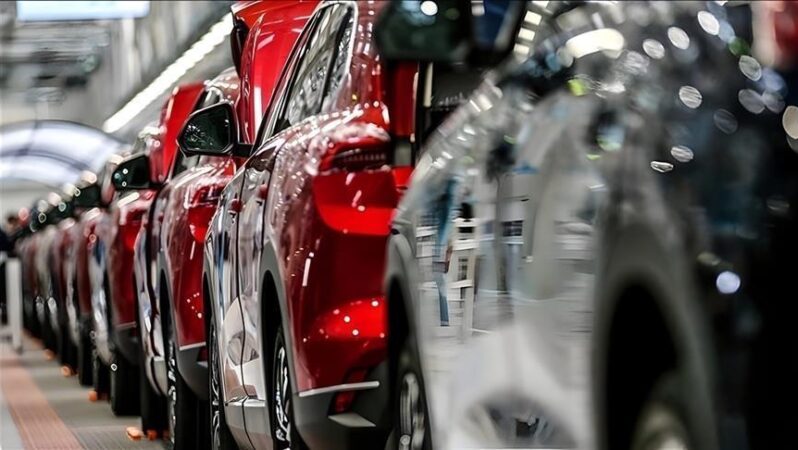 Otomotiv ihracatı 23,8 milyar dolara yükseldi.
