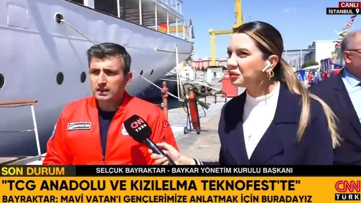 Selçuk Bayraktar, TEKNOFEST Mavi Vatan’da: ‘Kesinlikle bir gurur tablosu’