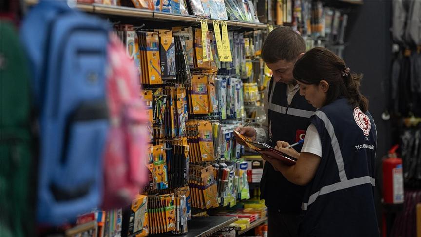 Ticaret Bakanlığı ekipleri, kırtasiye ve okul ürünleri denetimlerine ağırlık verdi.