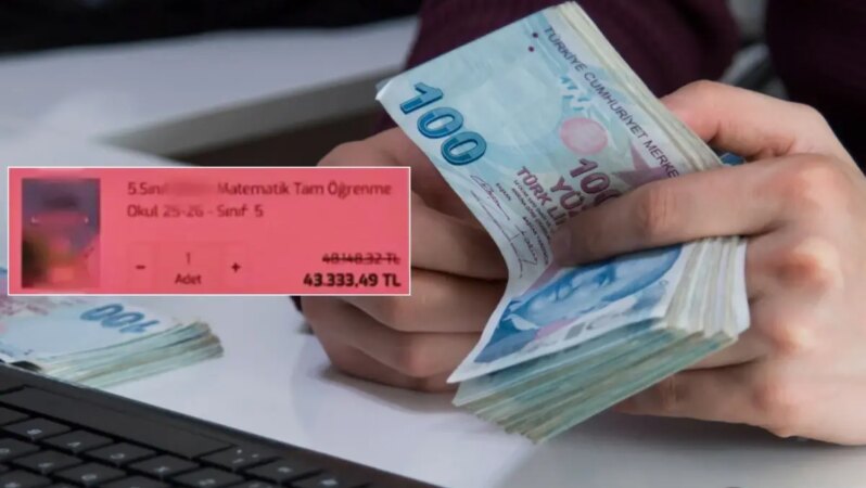 Velileri çileden çıkaran fiyatlar: Matematik kitabı 43 bin TL’ye satılıyor.