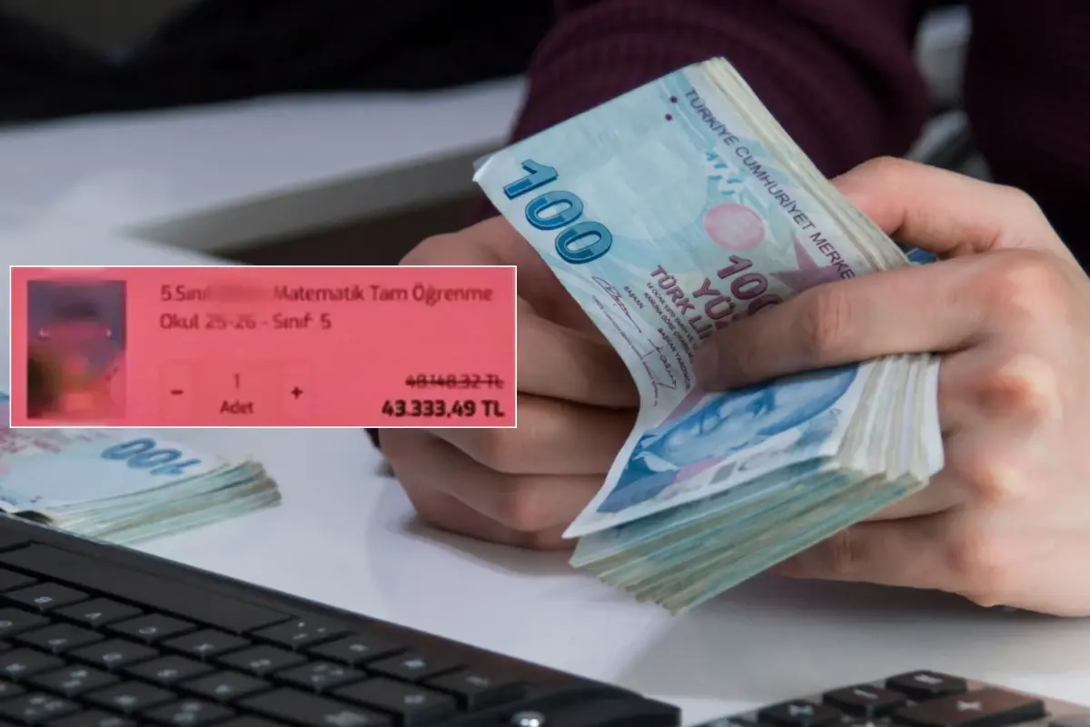 Velileri çileden çıkaran fiyatlar: Matematik kitabı 43 bin TL’ye satılıyor.