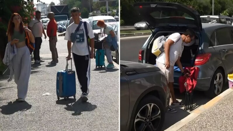 Yer: Antalya! ‘Her şey dahil’ tatil kabusa dönüştü, vatandaşlar oteli bu şekilde terk etti.