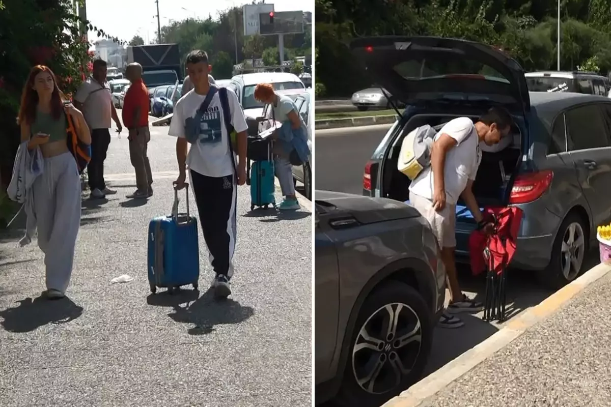 Yer: Antalya! ‘Her şey dahil’ tatil kabusa dönüştü, vatandaşlar oteli bu şekilde terk etti.