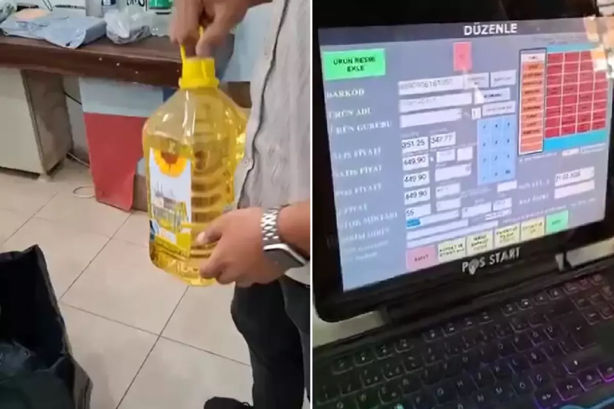 150 liralık yağı 450 liraya satan market sahibine 17 milyon lira ceza geliyor.