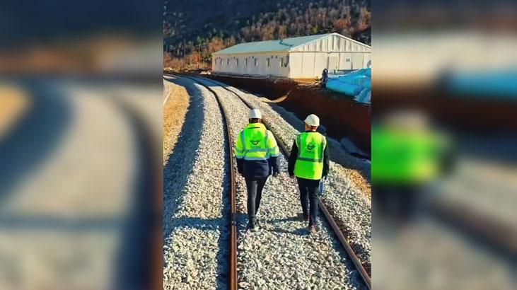 6 Şubat depreminde zarar görmüştü! Malatya-Gölbaşı-Narlı-Nurdağı Demiryolu hattı yarın hizmete giriyor.