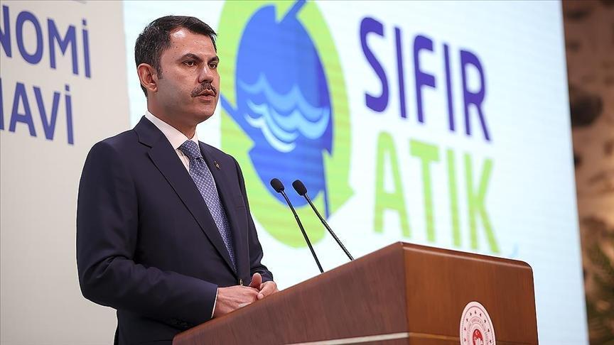 Bakan Kurum, Sıfır Atık Projesi’nin 8. yıl dönümünü kutladı.