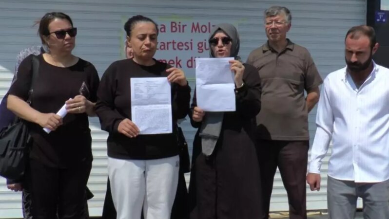 Bir kent ‘altın adam’ı tartışıyor! Bu yazı asıldı ve sırra kadem bastı.