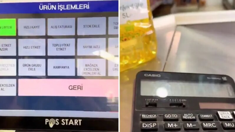 Böyle bir şey mümkün mü? Marketçi, 5 litrelik yağdan ne kadar kazandığını gösteriyor.