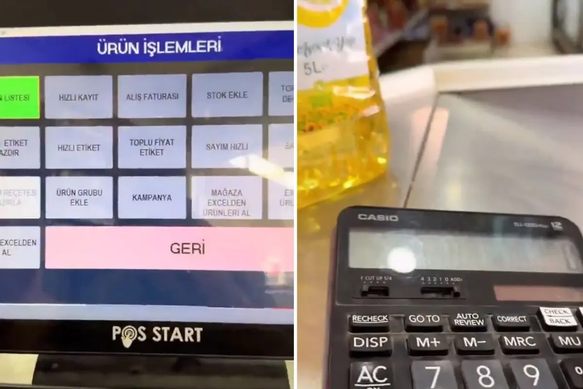 Böyle bir şey mümkün mü? Marketçi, 5 litrelik yağdan ne kadar kazandığını gösteriyor.