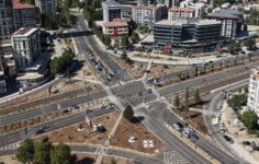 Hazardağlı Kavşağı’nın açılışı bu cuma gerçekleştirilecek.