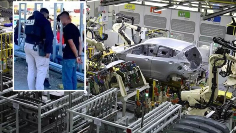 Hyundai’nin fabrikasına yapılan baskında 475 kişi gözaltına alındı.