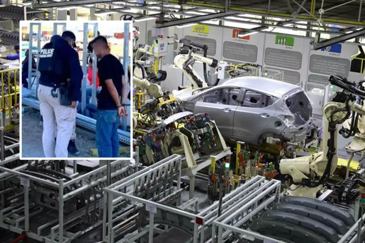 Hyundai’nin fabrikasına yapılan baskında 475 kişi gözaltına alındı.