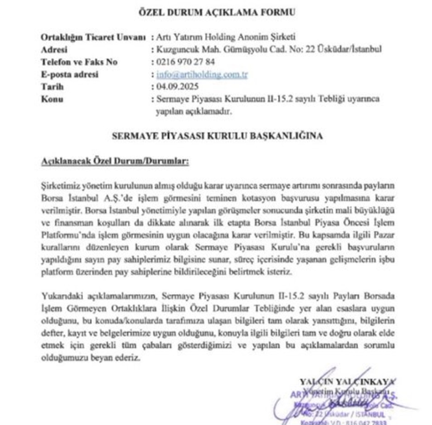 Kottan Çıkartılan Şirket Geri mi Dönüyor? 2 image 11