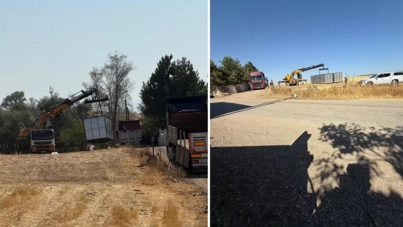 Kayyum atanan firmadan mal çıkarmaya çalıştılar.