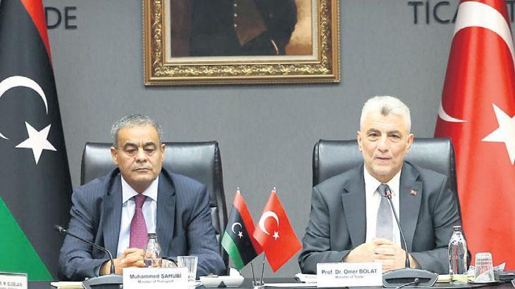 Libya ile ticaret amacı 5 milyar dolar