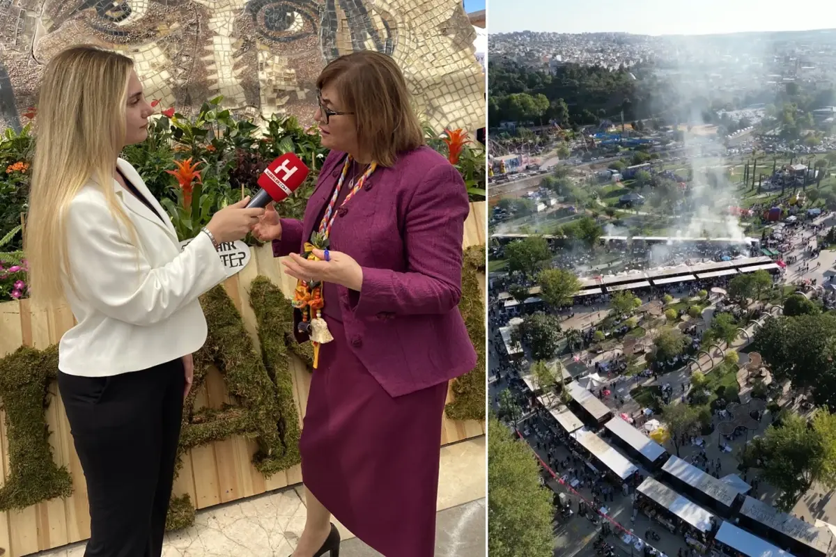 Michelin yıldızlı şeflerin katıldığı festival! Başkan Şahin hayata geçirdiği sistemi gururla tanıttı