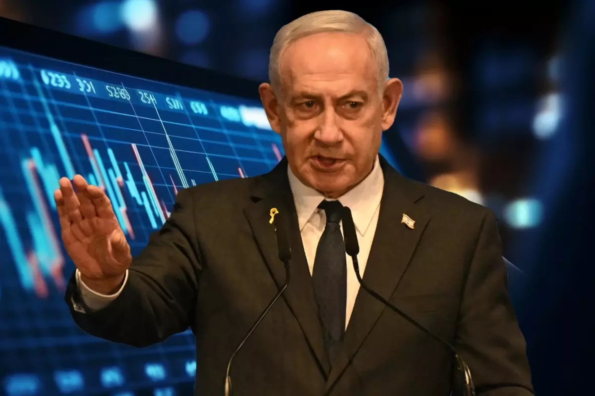 Netanyahu’ya borsa sürprizi! Aceleyle basın toplantısı yaptı.