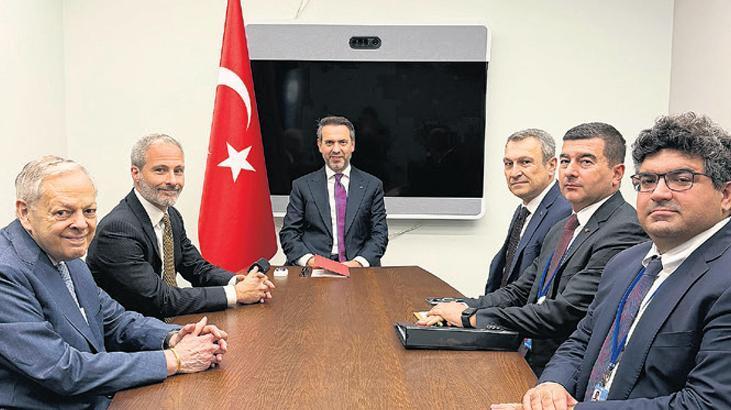 New York’ta enerji ve finans konularında bir araya geldiler.