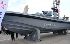 TEKNOFEST İstanbul’da tanıtıldı! SANCAR Silahlı insansız deniz aracı envantere katıldı.