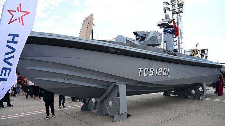 TEKNOFEST İstanbul’da tanıtıldı! SANCAR Silahlı insansız deniz aracı envantere katıldı.
