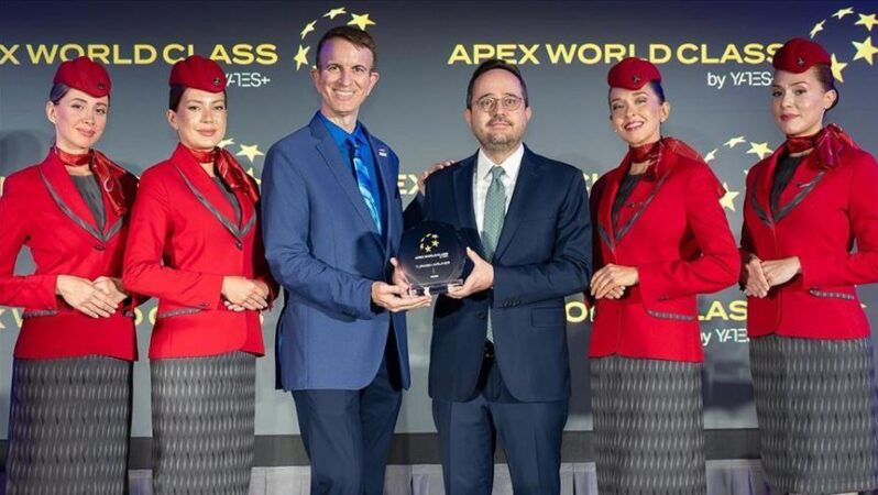 THY, APEX World Class ödülünü 5. kez kazandı.