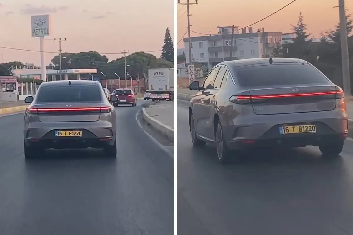 TOGG’un yeni T10F modeli ilk kez yollarda görüldü.