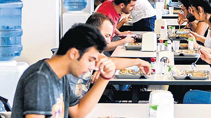 Üniversite yemekhanelerindeki fiyatlar gündemde! Devlet 50, vakıf 190 TL