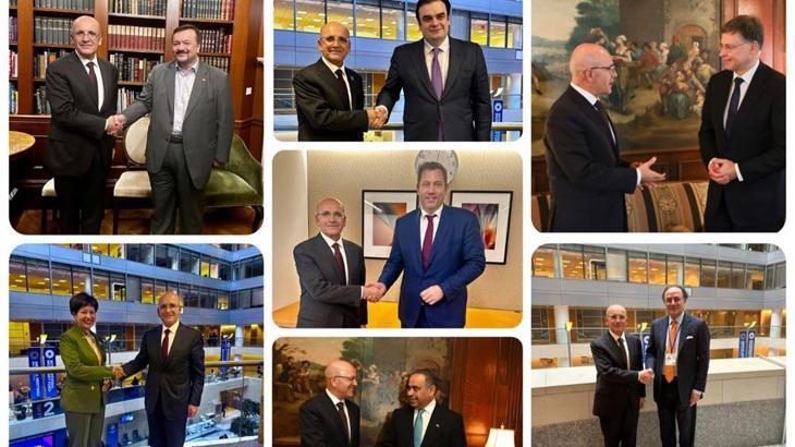 Bakan Şimşek: ABD’de oldukça faydalı görüşmeler gerçekleştirdik.