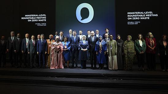 Bakan Yumaklı, Uluslararası Sıfır Atık Forumu’nda demeç verdi.