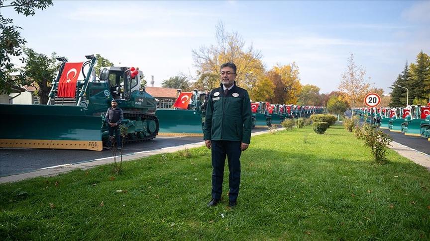 DSİ’ye 50 yeni iş makinesi eklendi.