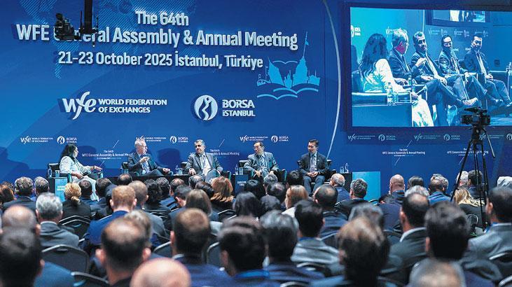 Dünya borsaları İstanbul’da bir araya geldi.