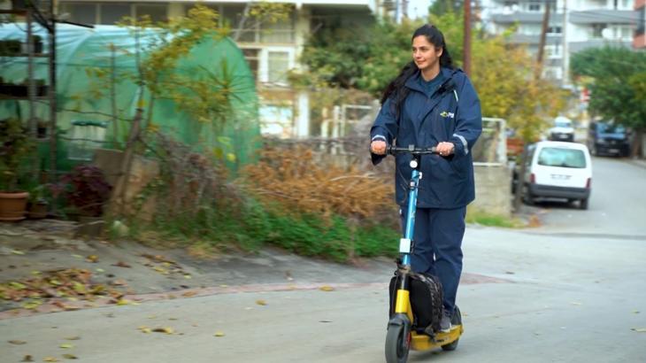E-Skuterler 72,5 milyon gönderiyi alıcılarına teslim etti.