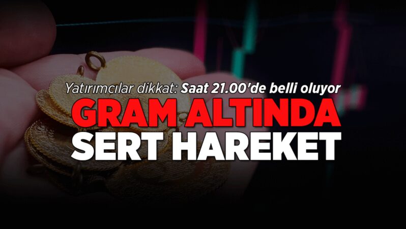 Gram altında keskin dalgalanma: Piyasalarda saat 21.00'e odaklanıldı 1 Gram altında keskin dalgalanma: Piyasalarda saat 21.00’e odaklanıldı