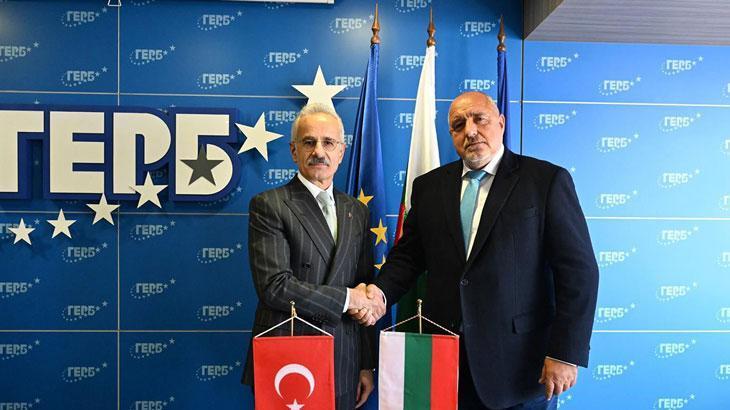 Uraloğlu, Borisov ile bir araya geldi.