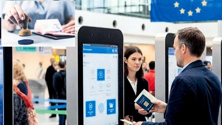 Yüz kontrolü artık bu şekilde uygulanacak! AB ülkelerine girişte pasaporta damga kaldırıldı.