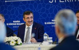 Cumhurbaşkanı Yardımcısı Yılmaz: İstikrarlı bir şekilde ilerlemeye devam ediyoruz.