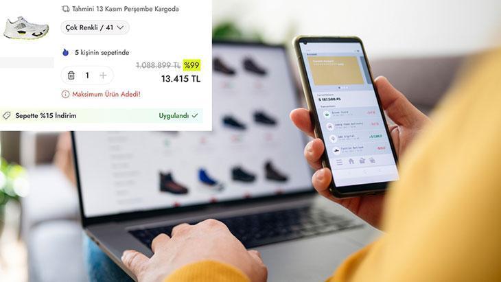 Görenler şok oldu: Önce fiyat artırıldı, sonra indirime gidildi! 1 milyon TL değerindeki ayakkabı 13 bin liraya düştü.
