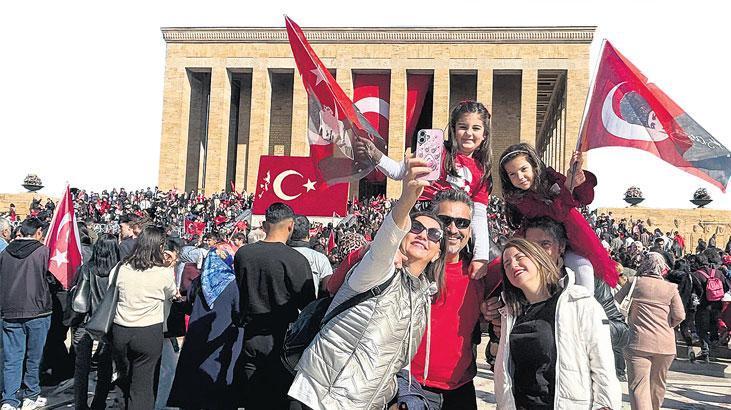 Önce Anıtkabir’e, ardından tatile