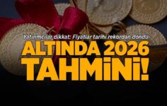 Yatırımcılar dikkat: Fiyatlar tarihî rekorun ardından geri döndü! Altın için 2026 tahmini