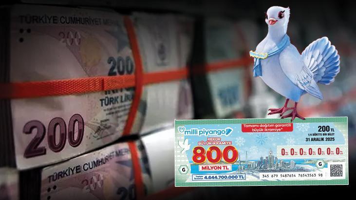 Yılbaşı çekilişinde 800 milyon TL ile rekor ikramiye. 2 Yılbaşı çekilişinde 800 milyon TL ile rekor ikramiye.